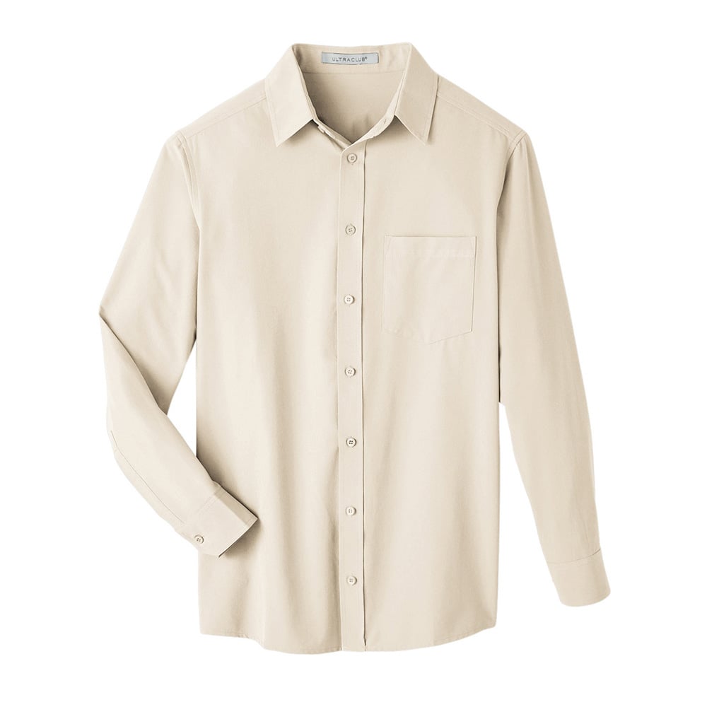 UltraClub UC500 Men's Bradley Performance Woven Shirt - Gorvex.com