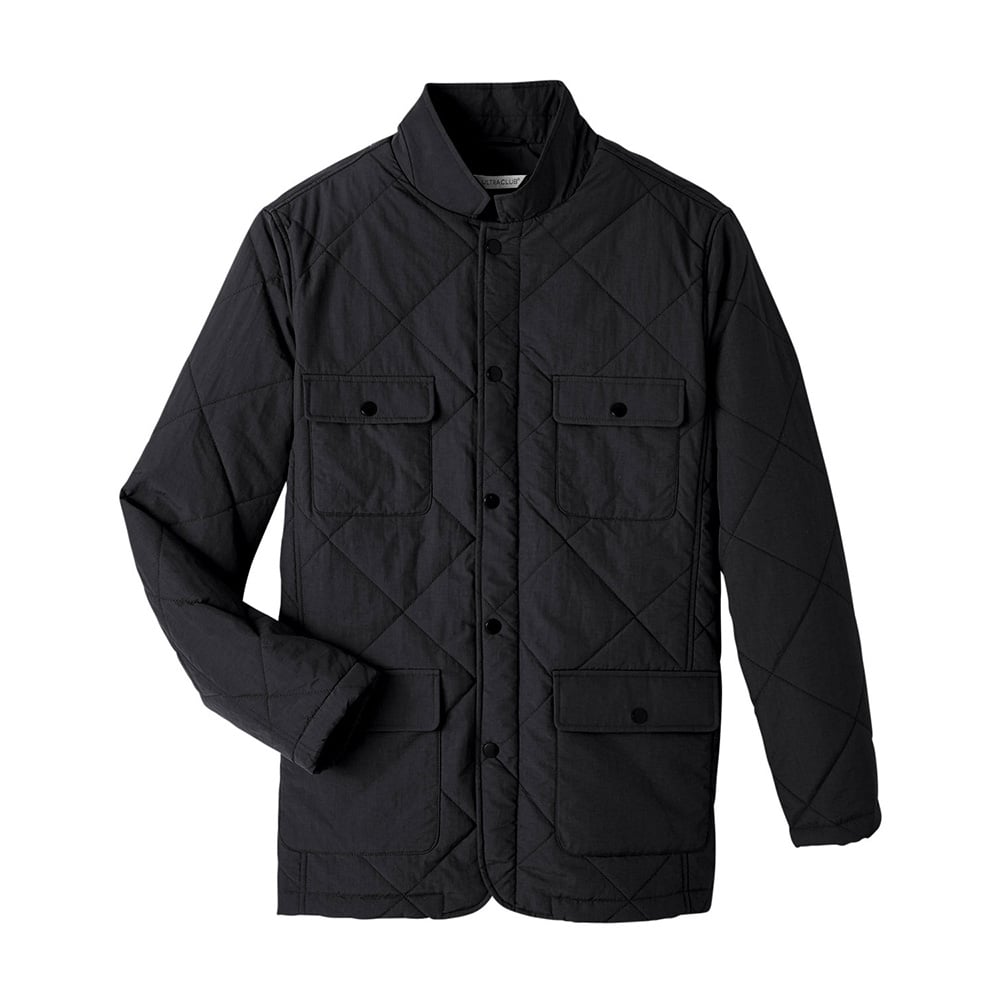 UltraClub UC708 Men's Dawson Quilted Hacking Jacket - Gorvex.com