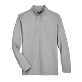 UltraClub UC792 Men's Coastal Pique Fleece Quarter - Zip Pullover - Gorvex.com