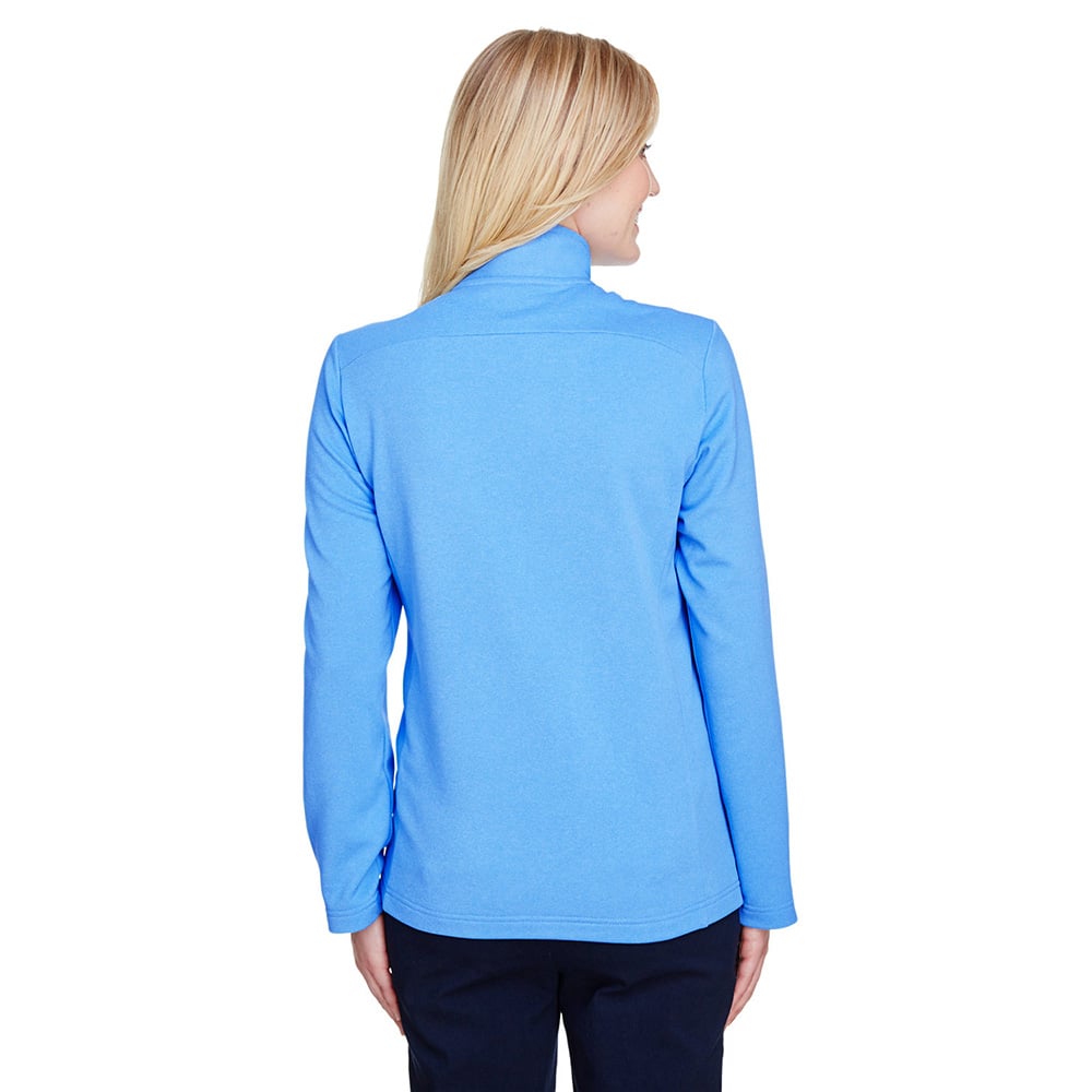 UltraClub UC792W Ladies' Coastal Pique Fleece Quarter - Zip Pullover - Gorvex.com