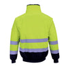 Portwest UPJ50 Hi Vis 3-in-1 Pilot Jacket with Removable Sleeves