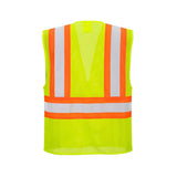 Portwest US371 Tulsa Hi Vis Mesh Vest with Contrasting Reflective Tape