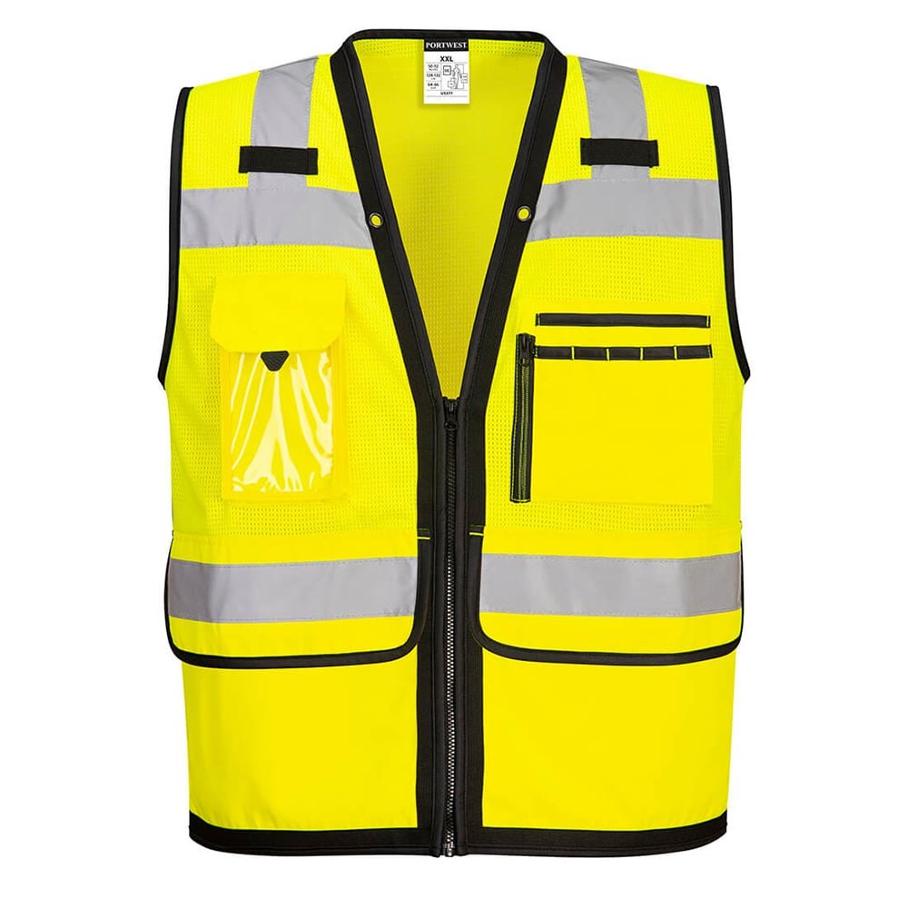 Portwest US378 Heavy Duty Class 2 Surveyor Safety Vest