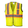 Portwest US381 Frisco Hi Vis Mesh Vest with Black Trim