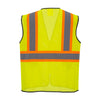 Portwest US381 Frisco Hi Vis Mesh Vest with Black Trim