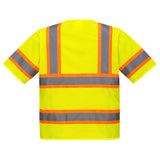 Portwest US382 Kobuk Hi Vis Yellow 5-Point Breakaway Mesh Vest