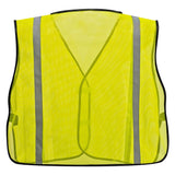 Portwest US390 Economy Hi Vis Non-ANSI Vest with Hook & Loop Closure, Hi Vis Yellow, One Size