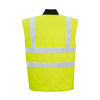 Portwest US469 Hi Vis Reversible Bodywarmer Vest with Zip Closure