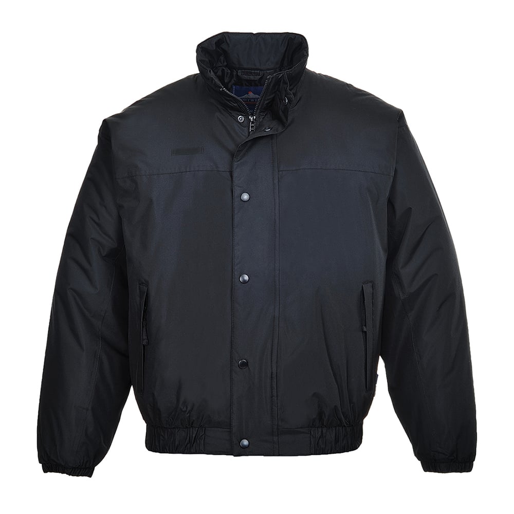 Portwest US533 Falkirk Padded Bomber Jacket with Side Pockets