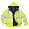 Portwest US773 Bizflame Rain Hi-Vis Antistatic FR Bomber Jacket