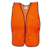 COR-V100 Non-Rated Polyester Mesh Hi Vis Vest / Hook & Loop Closure