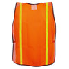 Hi Vis Mesh Vest with Reflective Strips / Hook & Loop Closure