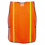 Hi Vis Mesh Vest with Reflective Strips / Hook & Loop Closure