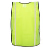 Hi Vis Mesh Vest with Reflective Strips / Hook & Loop Closure