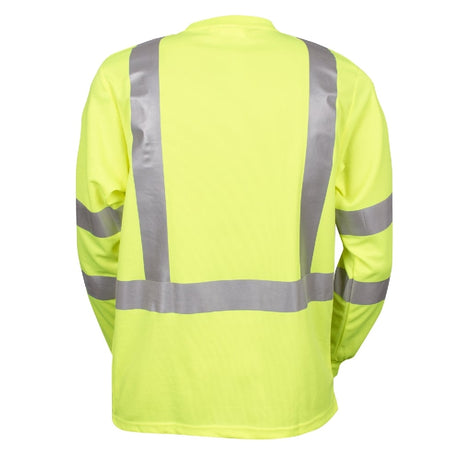 Cordova COR-BRITE® Hi Vis Long Sleeve Birdseye Shirt with Reflective Tape