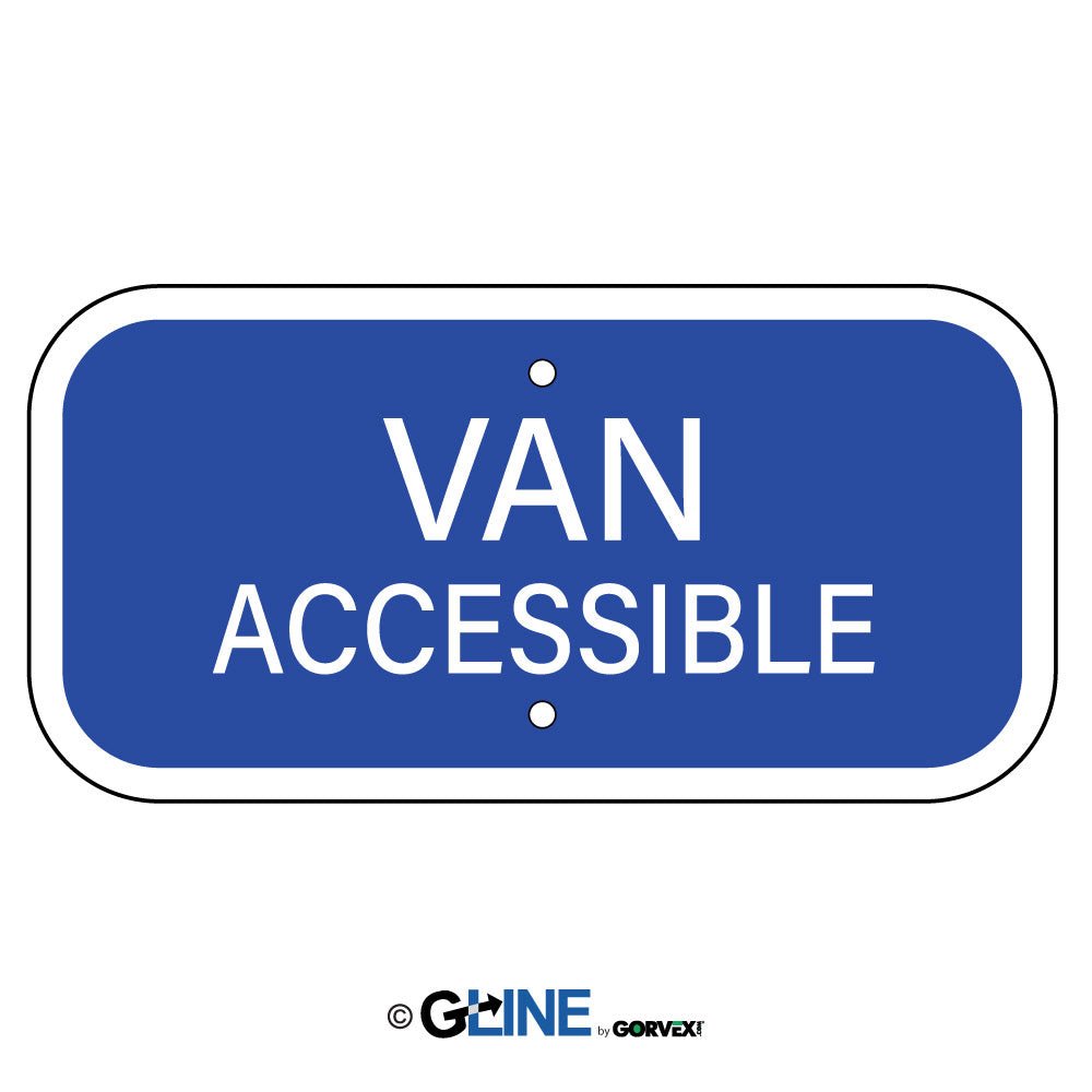 Van Accessible - Handicapped Parking Sign - Gorvex.com