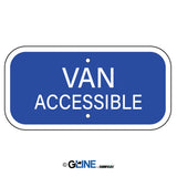 Van Accessible - Handicapped Parking Sign - Gorvex.com